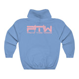 Prove Them Wrong Hoodie With Light Pink Logo (Multiple Hoodie Colors/Non Embroidered)