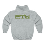 Prove Them Wrong Hoodie With Olive Green Logo (Multiple Hoodie Colors/Non Embroidered)