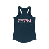 Prove Them Wrong Women's Tank Top With Light Pink Logo (Multiple Tank Colors/Non Embroidered)