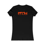 Prove Them Wrong Women's T-Shirt With Orange Logo (Multiple Shirt Colors/Non Embroidered)