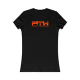 Prove Them Wrong Women's T-Shirt With Orange Logo (Multiple Shirt Colors/Non Embroidered)