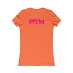 Prove Them Wrong Women's T-Shirt With Hot Pink Logo (Multiple Shirt Colors/Non Embroidered)