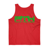 Prove Them Wrong Tank Top With Light Green Logo (Multiple Tank Colors/Non Embroidered)