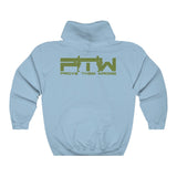 Prove Them Wrong Hoodie With Olive Green Logo (Multiple Hoodie Colors/Non Embroidered)