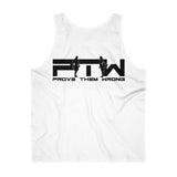 Prove Them Wrong Tank Top With Black Logo (Multiple Tank Colors/Non Embroidered)