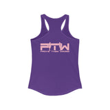 Prove Them Wrong Women's Tank Top With Light Pink Logo (Multiple Tank Colors/Non Embroidered)