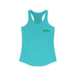 Prove Them Wrong Women's Tank Top With Green Logo (Multiple Tank Colors/Non Embroidered)