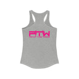 Prove Them Wrong Women's Tank Top With Hot Pink Logo (Multiple Tank Colors/Non Embroidered)