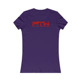 Prove Them Wrong Women's T-Shirt With Red Logo (Multiple Shirt Colors/Non Embroidered)