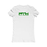 Prove Them Wrong Women's T-Shirt With Green Logo (Multiple Shirt Colors/Non Embroidered)