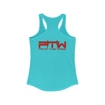 Prove Them Wrong Women's Tank Top With Red Logo (Multiple Tank Colors/Non Embroidered)