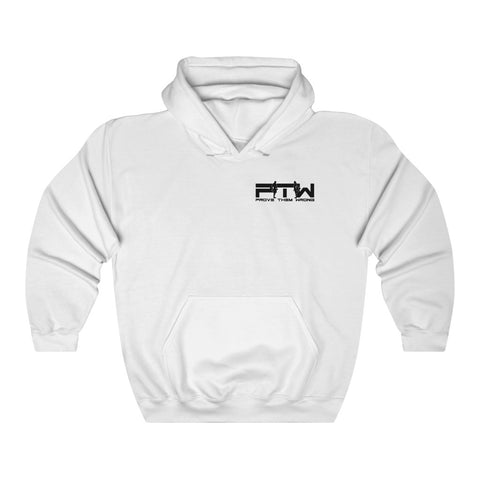 Prove Them Wrong Hoodie With Black Logo (Multiple Hoodie Colors/Non Embroidered)