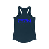 Prove Them Wrong Women's Tank Top With Blue Logo (Multiple Tank Colors/Non Embroidered)