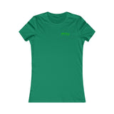 Prove Them Wrong Women's T-Shirt With Light Green Logo (Multiple Shirt Colors/Non Embroidered)