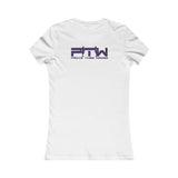 Prove Them Wrong Women's T-Shirt With Purple Logo (Multiple Shirt Colors/Non Embroidered)