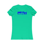 Prove Them Wrong Women's T-Shirt With Blue Logo (Multiple Shirt Colors/Non Embroidered)