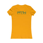 Prove Them Wrong Women's T-Shirt With Olive Green Logo (Multiple Shirt Colors/Non Embroidered)