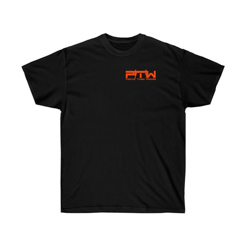 Prove Them Wrong T-Shirt With Orange Logo (Multiple Shirt Colors/Non Embroidered)