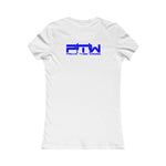 Prove Them Wrong Women's T-Shirt With Blue Logo (Multiple Shirt Colors/Non Embroidered)