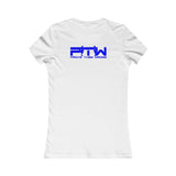 Prove Them Wrong Women's T-Shirt With Blue Logo (Multiple Shirt Colors/Non Embroidered)