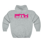 Prove Them Wrong Hoodie With Hot Pink Logo (Multiple Hoodie Colors/Non Embroidered)