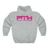 Prove Them Wrong Hoodie With Hot Pink Logo (Multiple Hoodie Colors/Non Embroidered)