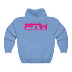 Prove Them Wrong Hoodie With Hot Pink Logo (Multiple Hoodie Colors/Non Embroidered)