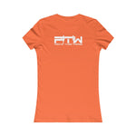 Prove Them Wrong Women's T-Shirt With White Logo (Multiple Shirt Colors/Non Embroidered)