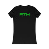 Prove Them Wrong Women's T-Shirt With Light Green Logo (Multiple Shirt Colors/Non Embroidered)