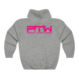 Prove Them Wrong Hoodie With Hot Pink Logo (Multiple Hoodie Colors/Non Embroidered)