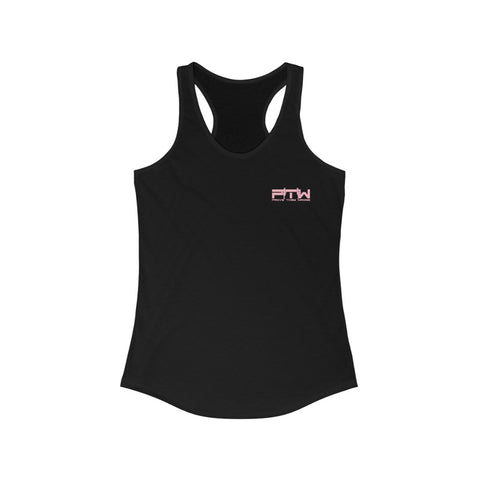 Prove Them Wrong Women's Tank Top With Light Pink Logo (Multiple Tank Colors/Non Embroidered)