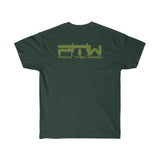 Prove Them Wrong T-Shirt With Olive Green Logo (Multiple Shirt Colors/Non Embroidered)