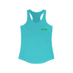 Prove Them Wrong Women's Tank Top With Light Green Logo (Multiple Tank Colors/Non Embroidered)