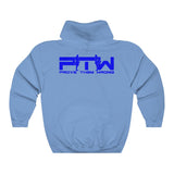 Prove Them Wrong Hoodie With Blue Logo (Multiple Hoodie Colors/Non Embroidered)