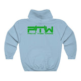 Prove Them Wrong Hoodie With Light Green Logo (Multiple Hoodie Colors/Non Embroidered)