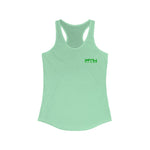 Prove Them Wrong Women's Tank Top With Light Green Logo (Multiple Tank Colors/Non Embroidered)