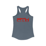 Prove Them Wrong Women's Tank Top With Red Logo (Multiple Tank Colors/Non Embroidered)