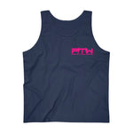 Prove Them Wrong Tank Top With Hot Pink Logo (Multiple Tank Colors/Non Embroidered)