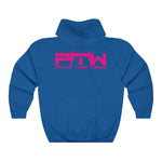 Prove Them Wrong Hoodie With Hot Pink Logo (Multiple Hoodie Colors/Non Embroidered)