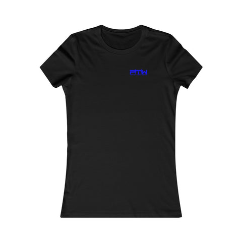 Prove Them Wrong Women's T-Shirt With Blue Logo (Multiple Shirt Colors/Non Embroidered)