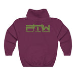 Prove Them Wrong Hoodie With Olive Green Logo (Multiple Hoodie Colors/Non Embroidered)