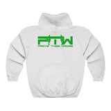 Prove Them Wrong Hoodie With Light Green Logo (Multiple Hoodie Colors/Non Embroidered)