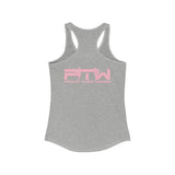 Prove Them Wrong Women's Tank Top With Light Pink Logo (Multiple Tank Colors/Non Embroidered)