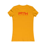 Prove Them Wrong Women's T-Shirt With Orange Logo (Multiple Shirt Colors/Non Embroidered)