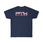 Prove Them Wrong T-Shirt With Light Pink Logo (Multiple Shirt Colors/Non Embroidered)