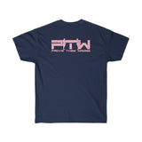 Prove Them Wrong T-Shirt With Light Pink Logo (Multiple Shirt Colors/Non Embroidered)