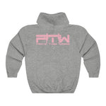 Prove Them Wrong Hoodie With Light Pink Logo (Multiple Hoodie Colors/Non Embroidered)