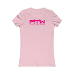 Prove Them Wrong Women's T-Shirt With Hot Pink Logo (Multiple Shirt Colors/Non Embroidered)