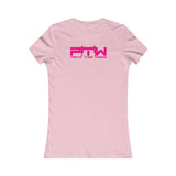 Prove Them Wrong Women's T-Shirt With Hot Pink Logo (Multiple Shirt Colors/Non Embroidered)