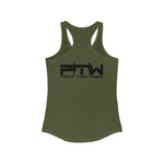 Prove Them Wrong Women's Tank Top With Black Logo (Multiple Tank Colors/Non Embroidered)